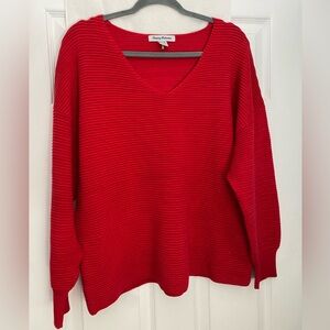 Tommy Bahama red v neck sweater size XL